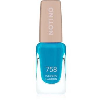 Notino Gel Effect Nail Polish lac de unghii cu efect de gel 758 Iceberg Lagoon 10 ml