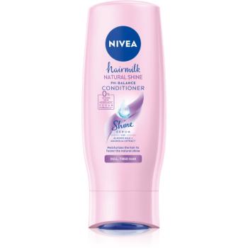 NIVEA Hairmilk Natural Shine balsam de îngrijire 200 ml