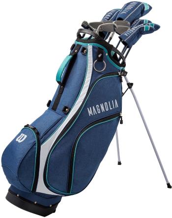 Wilson Staff Magnolia Navy/White/Teal Jobbkezes Graphite Lady Standard Teljes szett