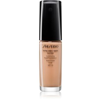 Shiseido Synchro Skin Glow Luminizing Fluid Foundation make-up pentru luminozitate SPF 20 culoare Rose 4 30 ml