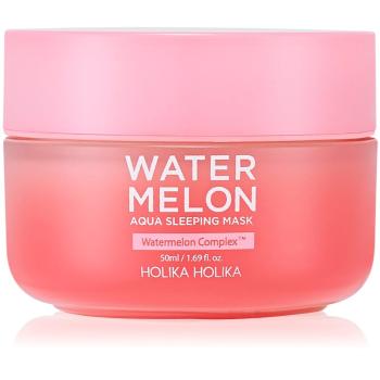 Holika Holika Watermelon Mask masca de noapte intensa pentru regenerarea rapida a pielii uscate si deshidratate 50 ml