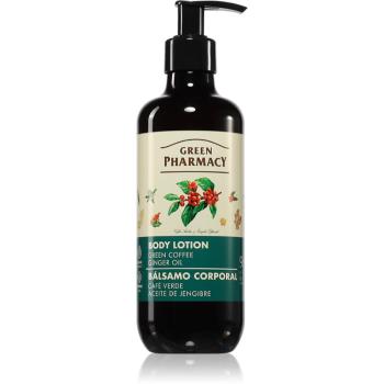 Green Pharmacy Green coffee & Ginger Oil Body Lotion lotiune de corp pentru fermitate 400 ml