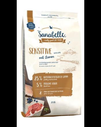 SANABELLE Sensitive Hrana uscata pisici adulte, cu miel 2 kg