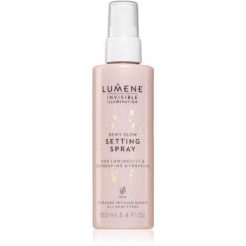 Lumene Invisible Illumination Dewy Glow spray pentru fixare și strălucire 100 ml