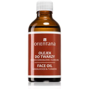 Orientana Sandalwood & Turmeric Face Oil ulei facial de reintinerire 50 ml