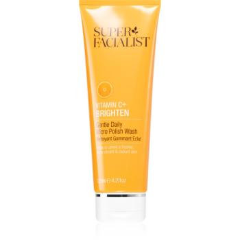 Super Facialist Vitamin C+ Brighten exfoliant iluminator pentru fata, gat si piept 125 ml