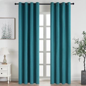 Draperie blackout 4Home Monaco, albastru, 150 x 250 cm, albastru