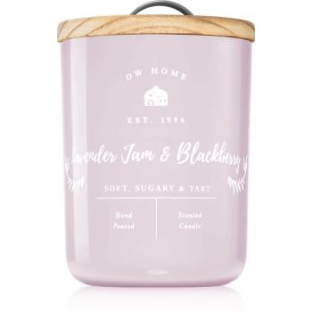 DW Home Farmhouse Lavender Jam & Blackberry lumânare parfumată 425 g