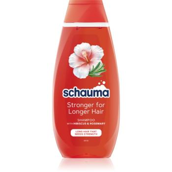 Schwarzkopf Schauma Stronger For Longer Hair sampon fortifiant pentru păr lung Hibiscus & Rosemary 400 ml