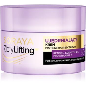 Soraya Gold Lifting lift crema de fata pentru fermitate antirid 50+ 50 ml