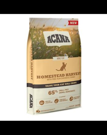 ACANA Homestead Harvest Cat hrana uscata pisici adulte, toate rasele 4,5 kg