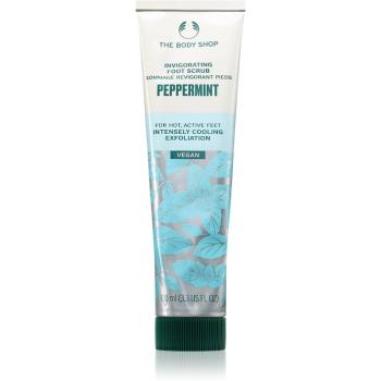 The Body Shop Peppermint Foot Scrub peeling cu menta 100 ml