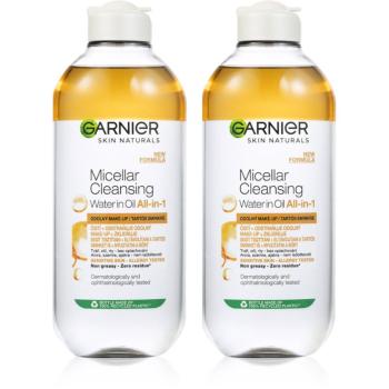 Garnier Skin Naturals apa micelara 2 in 1 3 in 1 2 x 400ml