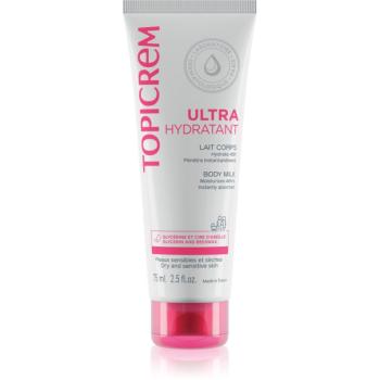 Topicrem UH BODY Ultra-Moisturizing Body Milk lotiune de corp intens hidratanta pentru piele uscata si sensibila 75 ml