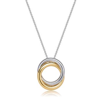 Brosway Colier elegant bicolor din oțel Aura BAU01
