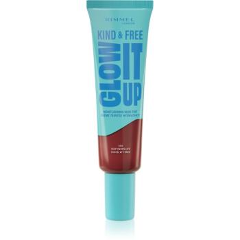 Rimmel Kind & Free Glow It Up machiaj ușor de hidratare culoare 605 Deep Chocolate 30 ml