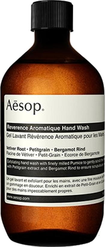Aesop Gel de mâini de curățare și exfoliere (Reverence Aromatique Hand Wash) 500 ml cu capac