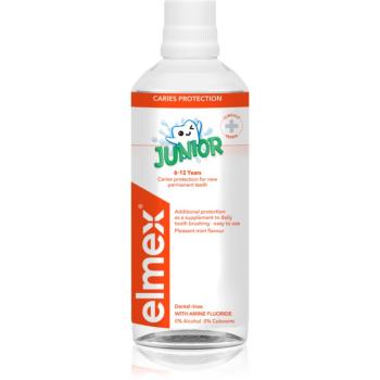 Elmex Junior 6-12 Years apă de gură pentru copii 400 ml