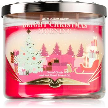 Bath & Body Works Bright Christmas Morning lumânare parfumată 411 g