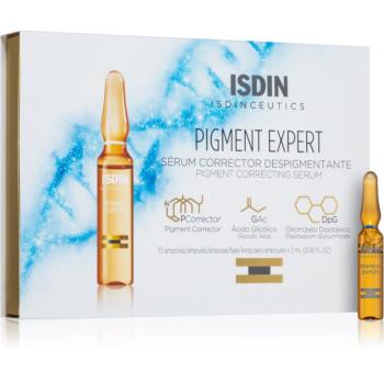 ISDIN Isdinceutics Pigment Expert ser iluminator pentru corectia petelor de pigment in fiole 10x2 ml