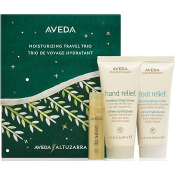 Aveda Holiday Moisturizing Travel Trio set cadou pachet pentru calatorie SPF 15