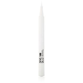 3INA The Color Pen Eyeliner tartós szemfilc árnyalat 100 - White 1 ml