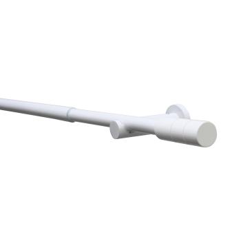 Set extensibil pentru perdele KRETA 19/16 mm, 190 - 340 cm, alb, alb, 190 - 340 cm