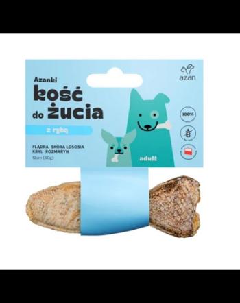 AZANKI Os de ros pentru caini 12cm cu peste