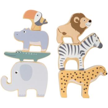 Small foot Safari jucărie interactivă cu piese care se pot insera 12m+ 7 buc