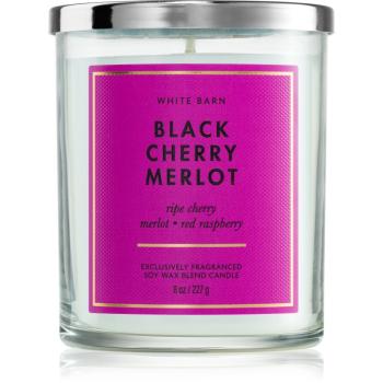 Bath & Body Works Black Cherry Merlot lumanare 227 g