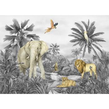 Tapet foto pentru copii Jungle 252 x 182 cm, 4părți