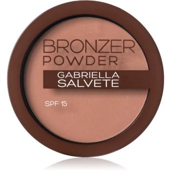 Gabriella Salvete Bronzer Powder bronzosító púder SPF 15 árnyalat 02 8 g