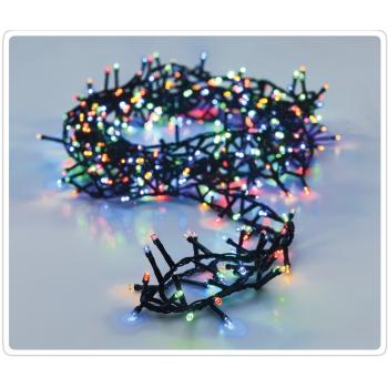 Instalație luminoasă de Crăciun Twinkle colorat, 400 LED