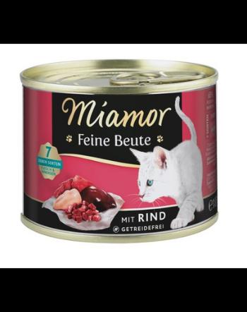 MIAMOR Feine Beute Beef conserva cu vita pentru pisici 185g