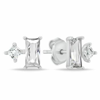Brilio Silver Cercei din argint cu zirconiu cubic EA1122W