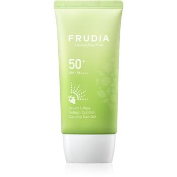 Frudia Sun Green Grape Sebum Control gel cu protectie solara hidratant pentru ten gras și mixt SPF 50+ 50 g