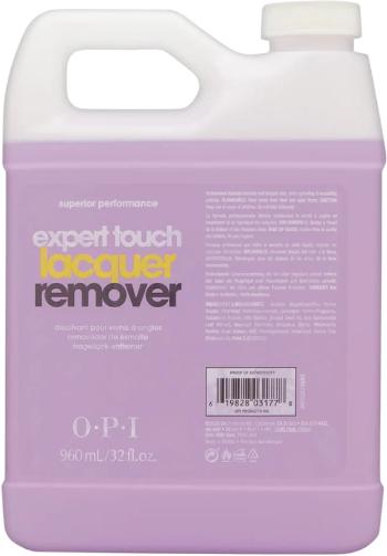 OPI Indepărtor de ojă-gel pentru unghii Expert Touch (Lacquer Remover) 960 ml