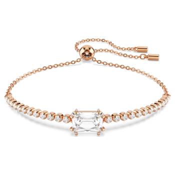 Swarovski Brățară placată cu aur, cu zirconiu transparent Tennis Matrix 5730706