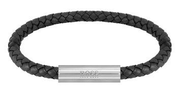 Hugo Boss Brățară împletită din piele pentru bărbați 1580152