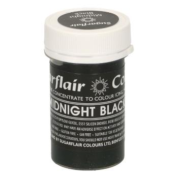 Cakesupplies Gelová barva Midnight Black - černá 25 g