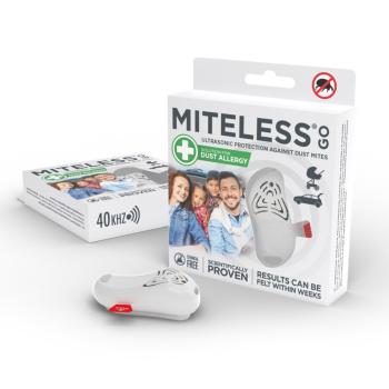 Ultrazvukový repelent proti roztočům Miteless Go White