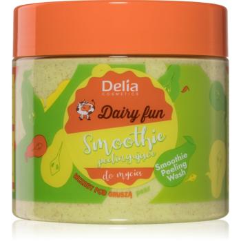 Delia Cosmetics Dairy Fun exfoliant pentru corp Pear 350 g