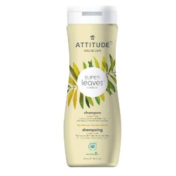 Attitude Șampon natural de strălucire pentru păr normal și gras Super Leaves (Clarifying Shampoo) 240 ml