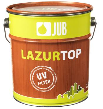 LAZURTOP - Hrubovrstvá lazúra na drevo 17 - teak 5 L