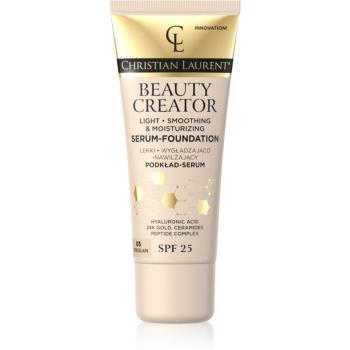 Christian Laurent Beauty Creator machiaj ușor de hidratare SPF 25 culoare 05 Porcelain 30 ml