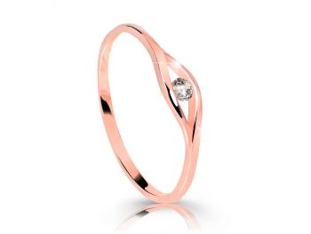 Cutie Jewellery Krásny zásnubný prsteň so zirkónom Z6108-10-X-4 54 mm