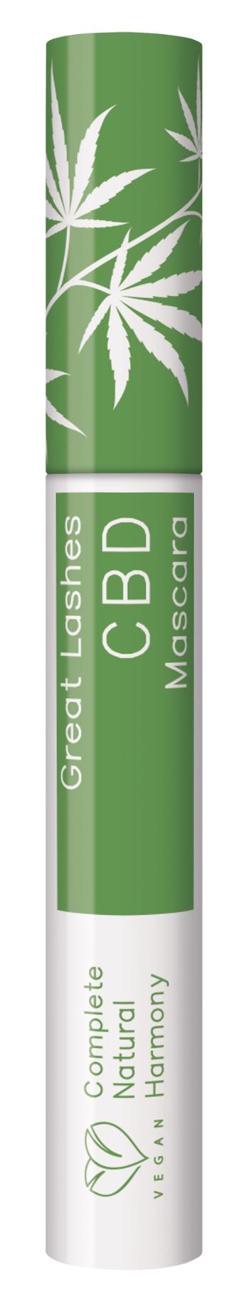 Dermacol Rimel hrănitor și alungitor cu CBD (Great Lashes Mascara) 9 ml Black