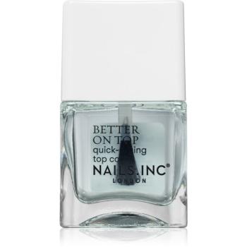 Nails Inc. Better on Top Lac pentru protejarea ojei cu efect de stralucire 14 ml