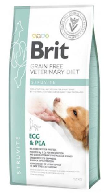 Brit Veterinary Diets GF dog Struvite granule pre psy 12kg