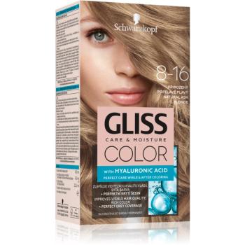 Schwarzkopf Gliss Color Culoare permanenta pentru par culoare 8-16 Natural Ash Blonde 60 ml